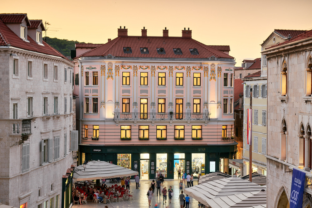 The Piazza Heritage Hotel in Split, Croatia.