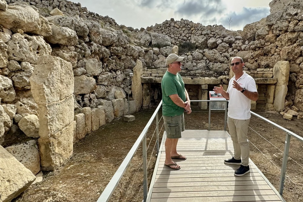 Ggantija temple in Gozo, Malta.