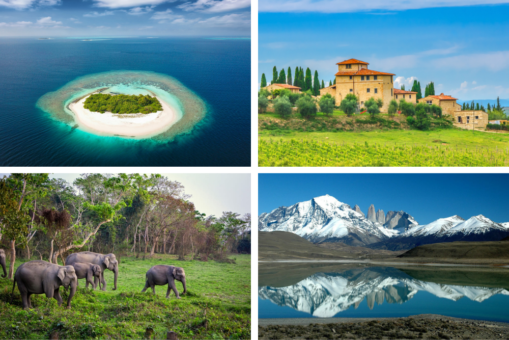 A few dream trips destinations selected by our travelers.