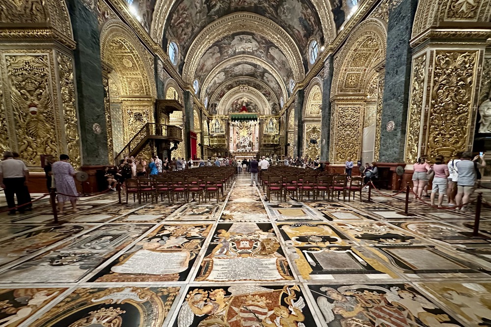 St. John's Co-Cathedral in Valletta, Malta.